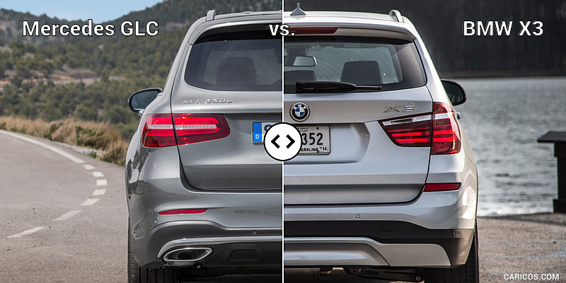 Mercedes GLC Vs. BMW X3