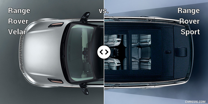 range rover velar vs sport range rover velar vs sport
