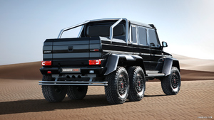 13 Brabus B63s 700 6x6 Based On Mercedes Benz G63 Amg 6x6 Rear Hd Wallpaper 4