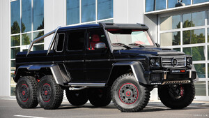 13 Brabus B63s 700 6x6 Based On Mercedes Benz G63 Amg 6x6 Side Hd Wallpaper 9