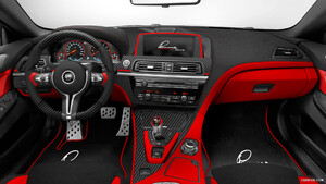 Lumma Design Clr 6 M Based On Bmw M6 Coupe F13 2013 Red