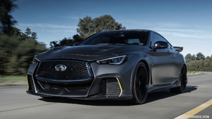 2018 Infiniti Project Black S Base On Infiniti Q60 Red Sport 400 Front Three 2018 Infiniti Project Black S Base On Infiniti Q60 Red Sport 400 Front Three