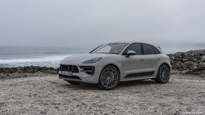 2020 Porsche Macan GTS (Color: Crayon) - Front Three-Quarter