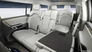 rivian r1s suv 2021 interior seats electric thumbnail