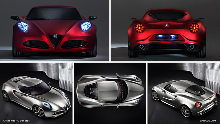 2011 Alfa romeo 4C Concept