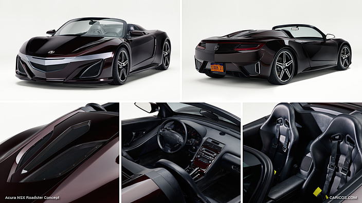 【劇中車】ACURA アベンジャーズ NSXコンセプト ロードスター 2012 Rendering: Avengers NSX Roadster with Headlights – Acura