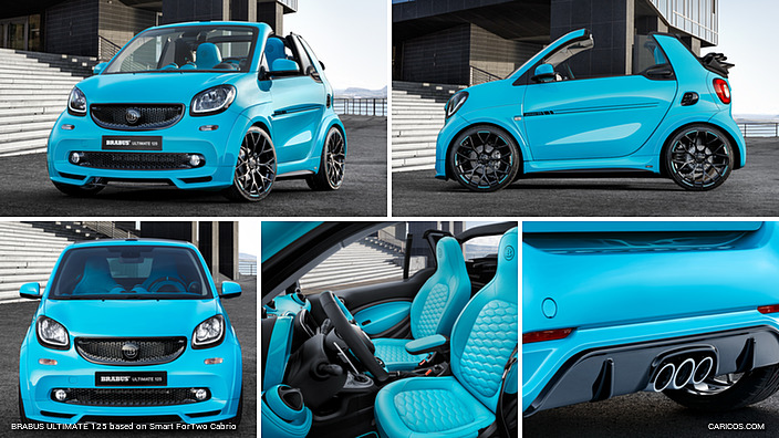 BRABUS ULTIMATE 125 based on Smart ForTwo Cabrio