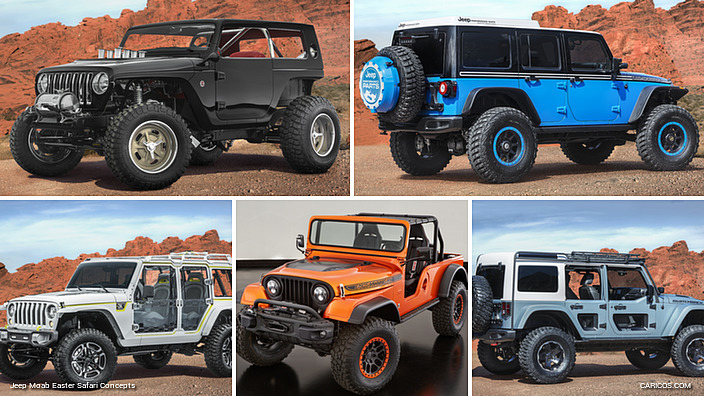 2017 Jeep Moab Easter Safari Concepts