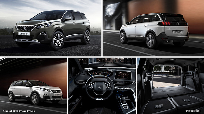2017 Peugeot 5008 GT and GT Line