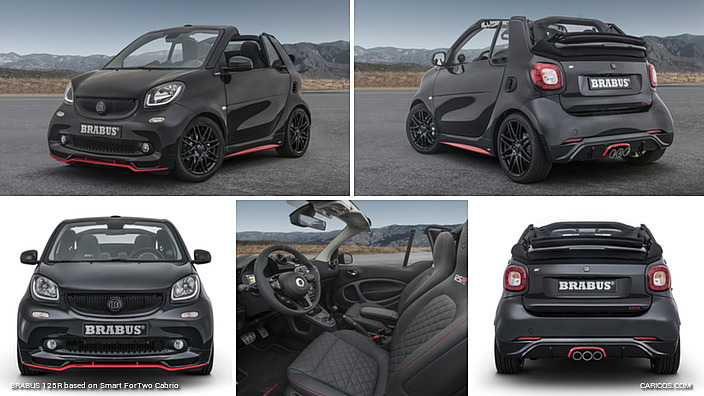 2018 BRABUS 125R based on Smart ForTwo Cabrio