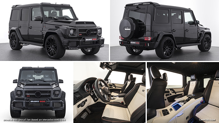 18 Brabus 900 One Of Ten Based On Mercedes Amg G 65 Caricos