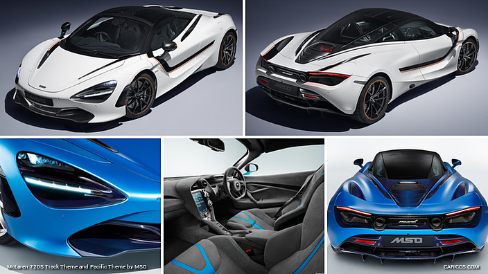 2018 McLaren 720S Track Theme and Pacific Theme by MSO