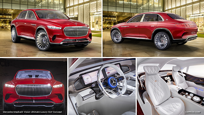 2018 Mercedes-Maybach Vision Ultimate Luxury SUV Concept