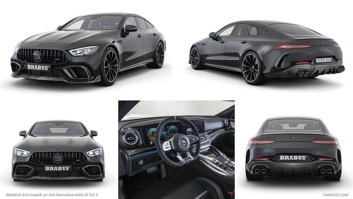 2019 BRABUS 800 based on the Mercedes-AMG GT 63 S