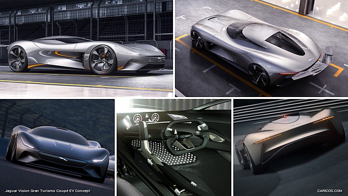 2019 Jaguar Vision Gran Turismo Coupé EV Concept