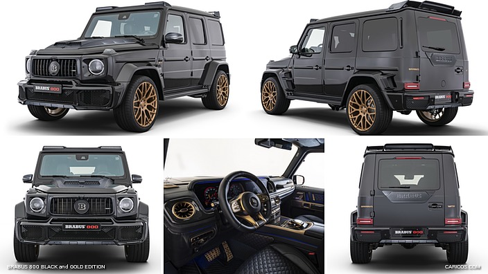 2020 BRABUS 800 BLACK and GOLD EDITION