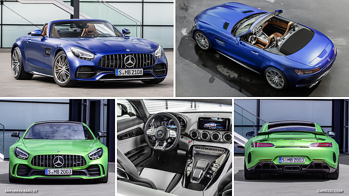2020 Mercedes-AMG GT Coupe and Roadster