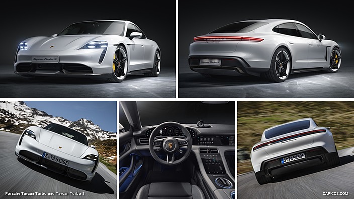2020 Porsche Taycan Turbo and Taycan Turbo S