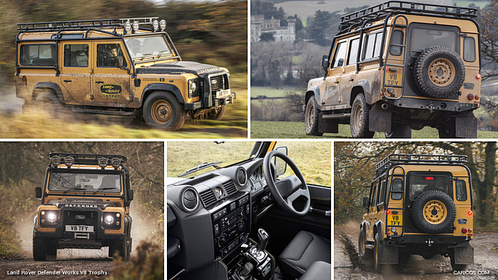 beweging Bont Excursie 2021 Land Rover Defender Works V8 Trophy | Caricos