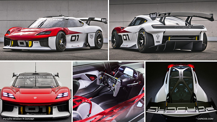 Porsche Mission R Concept Might Be the All-Electric Future of Racing