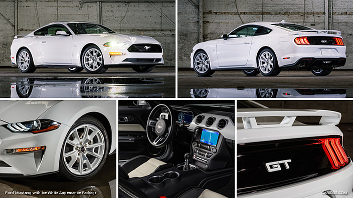 2022 Ford Mustang with Ice White Appearance Package