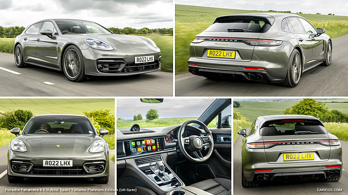 2022 Porsche Panamera 4 E-Hybrid Sport Turismo Platinum Edition (UK-Spec)