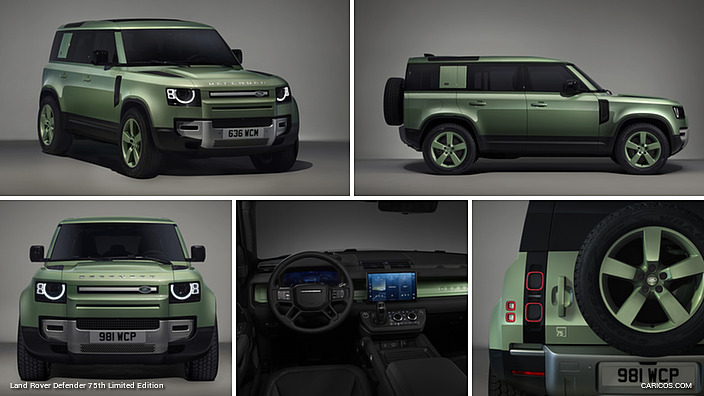 Special edition Land Rover Defender commemorates icon's 75th birthday