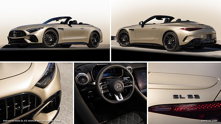 2025 Mercedes-AMG SL 63 MANUFAKTUR Golden Coast