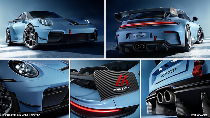 2026 Porsche 911 GT3 with Manthey Kit