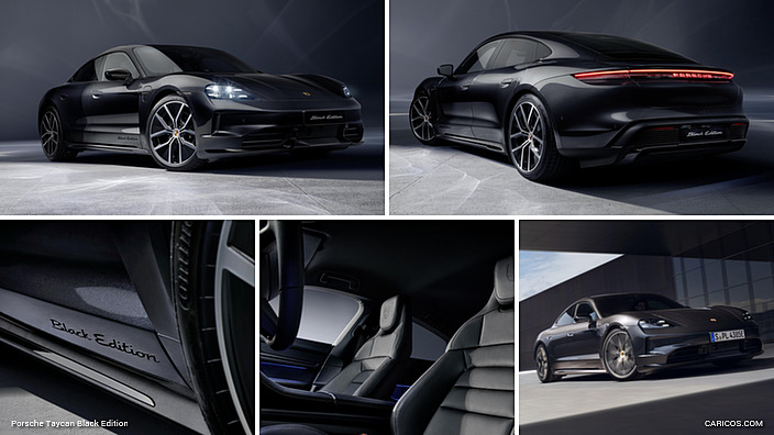 2026 Porsche Taycan Black Edition