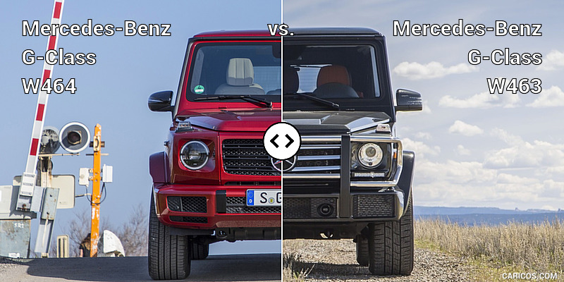 19 Mercedes Benz G Class W464 Vs W463