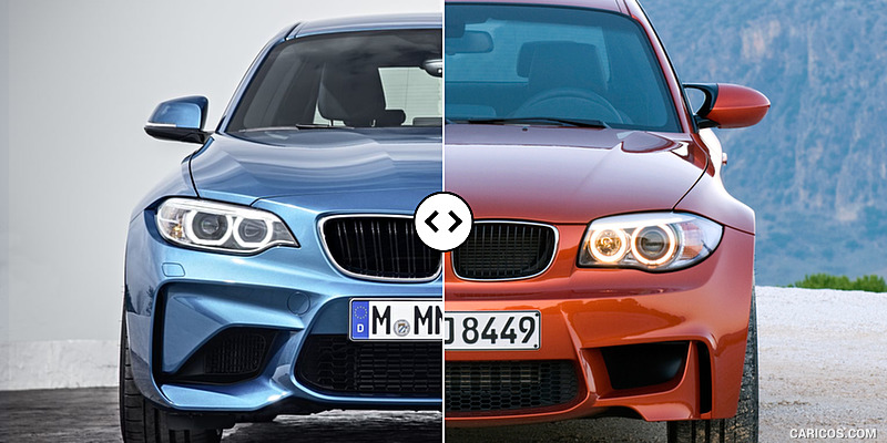 BMW M2 vs. 1-Series M Coupe