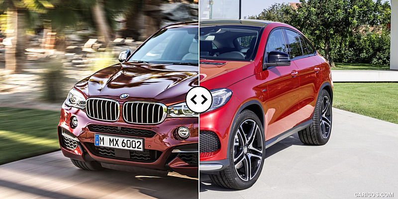 Bmw X6 Vs Mercedes Gle Coupe