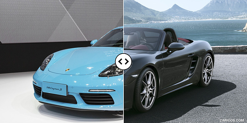 Porsche cayman vs boxster