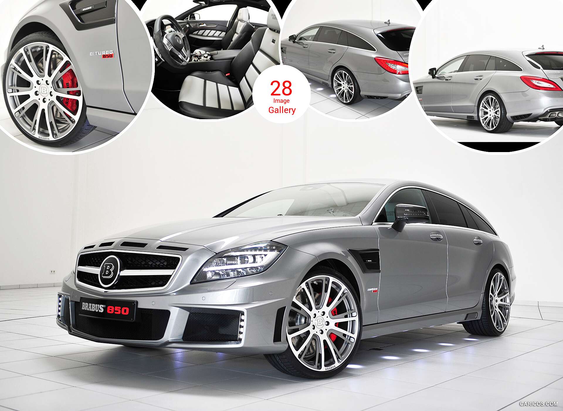 14 Brabus 850 Shooting Brake Based On Mercedes Benz Cls63 Amg Sb Caricos