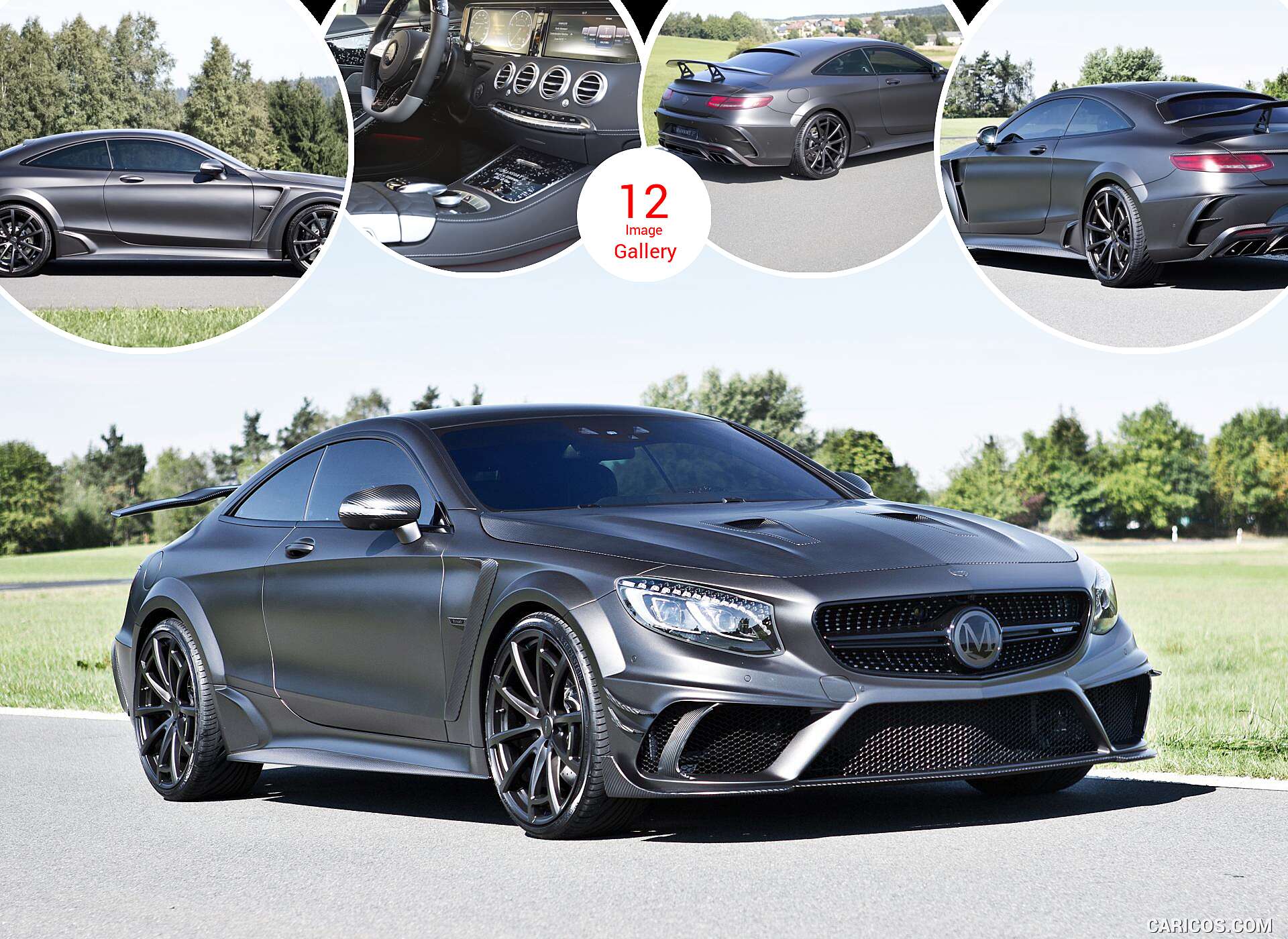 2015 Mansory Mercedes Benz S63 Amg Coupe Black Edition